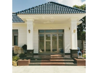 Thi công cửa nhôm Grober màu Rượu Vang Sâm banh 